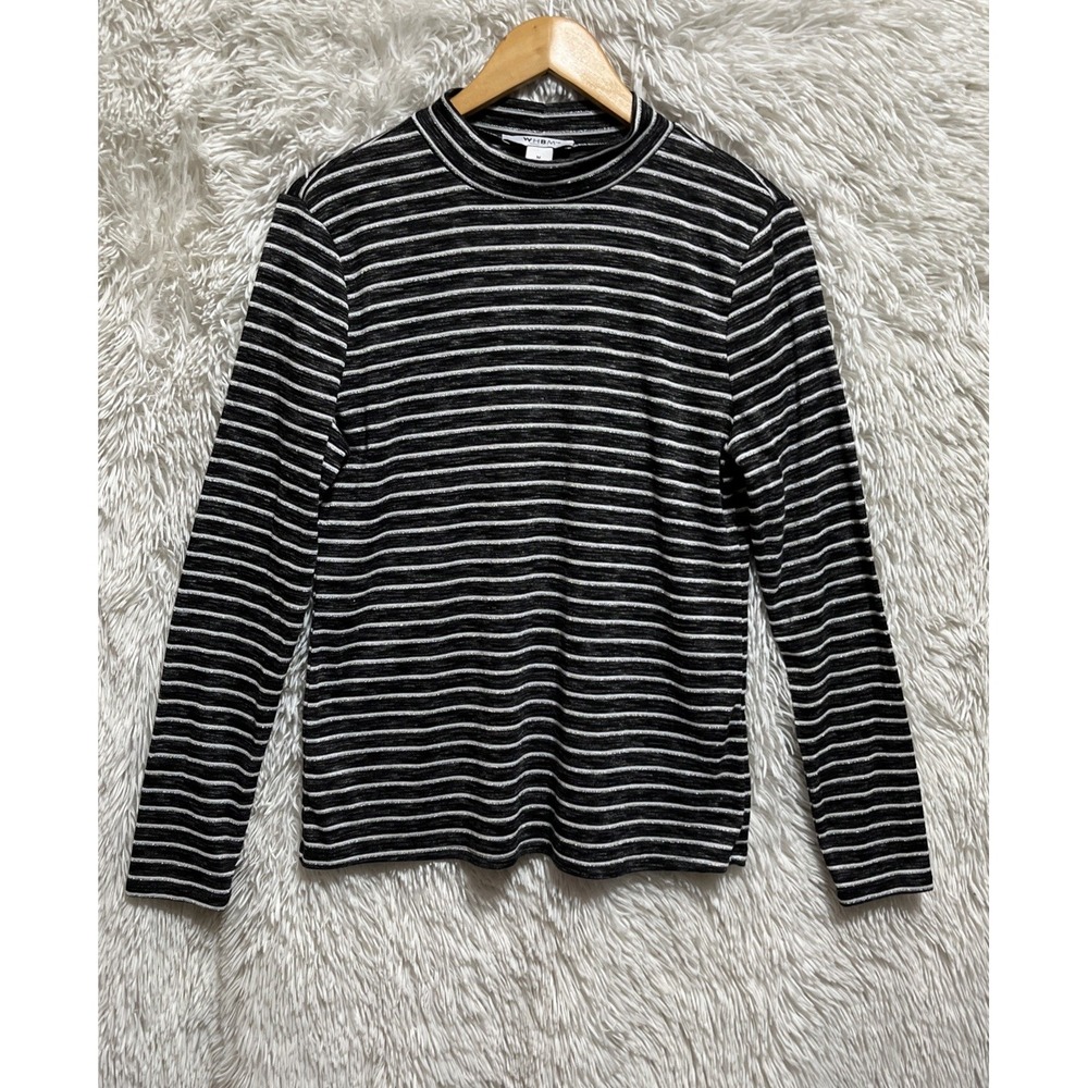 White House Black Market Mock Neck Top Size Medium